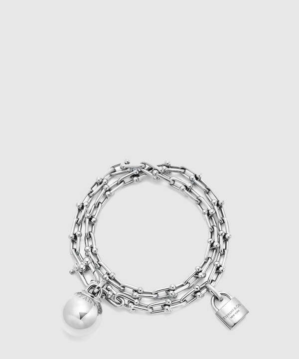 18K 하이엔드 미러급 티파니앤코 하드웨어 스몰 랩 브레이슬릿