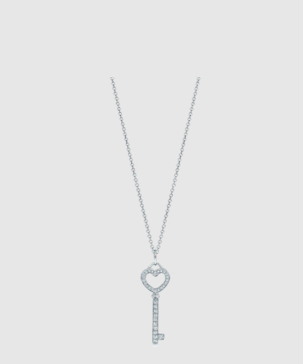 18K 하이엔드 미러급 티파니앤코 하트 키 펜던트 목걸이