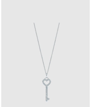 18K 하이엔드 미러급 티파니앤코 하트 키 펜던트 목걸이