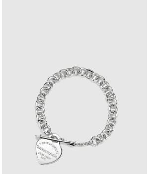 18K 하이엔드 미러급 티파니앤코 리턴 투 티파니 러브스트럭 하트 태그 브레이슬릿