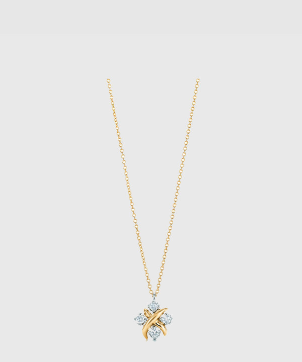 18K 하이엔드 미러급 티파니앤코 슐룸베르거 린 펜던트