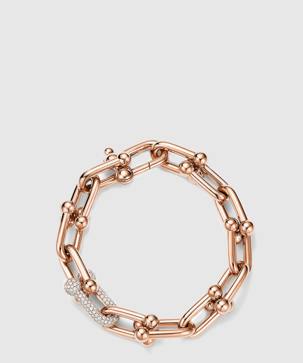 18K 하이엔드 미러급 티파니앤코 하드웨어 라지 링크 브레이슬릿