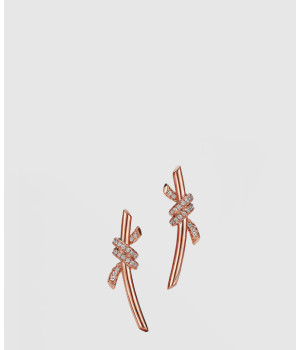 18K 하이엔드 미러급 티파니앤코 노트 이어링