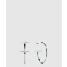 18K 하이엔드 미러급 티파니앤코 T: 후프 이어링