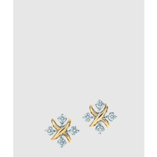 18K 하이엔드 미러급 티파니앤코 식스틴 스톤 이어링