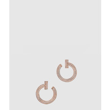 18K 하이엔드 미러급 티파니앤코 T1 오픈 후프 이어링