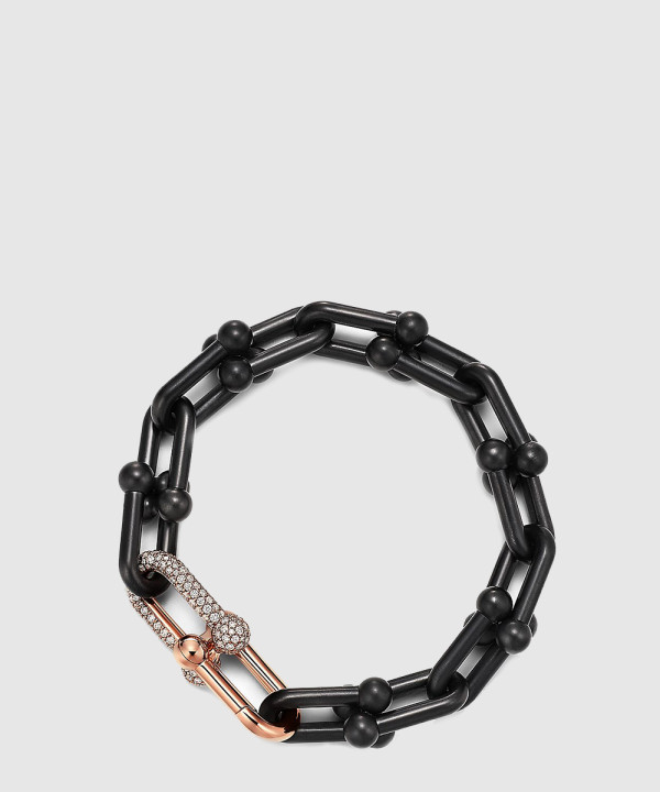 18K 하이엔드 미러급 티파니앤코 하드웨어 라지 링크 브레이슬릿