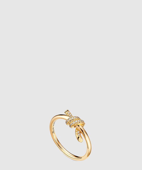 18K 하이엔드 미러급 티파니앤코 노트 링