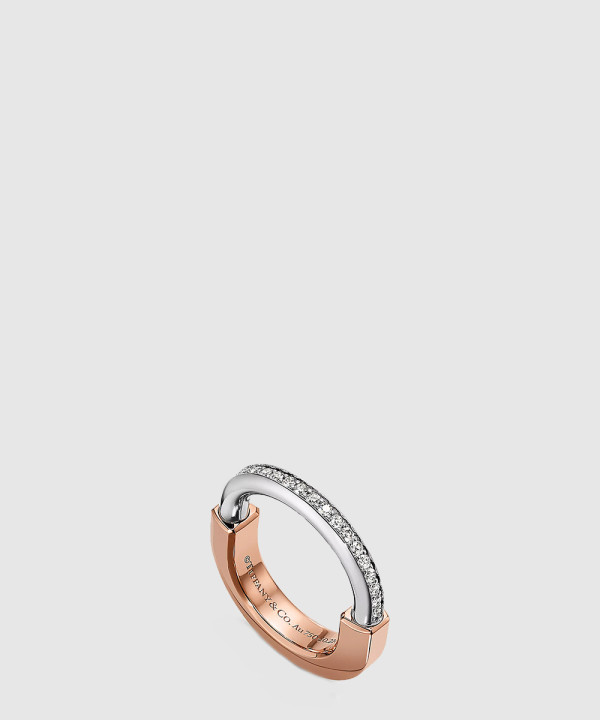 18K 하이엔드 미러급 티파니앤코 락 링