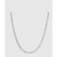 18K 하이엔드 미러급 티파니앤코 빅토리아™ 얼터네이팅 그레듀에이티드 네크리스