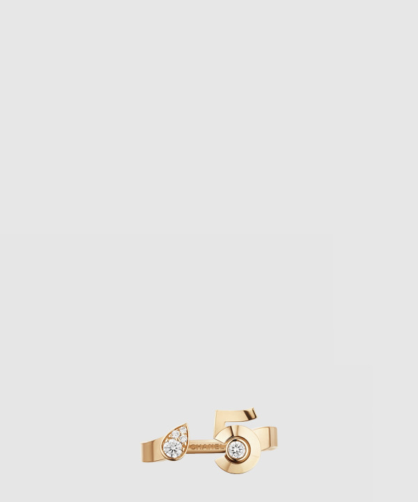 18K 하이엔드 미러급 샤넬 Extrait de N°5 링 J12400