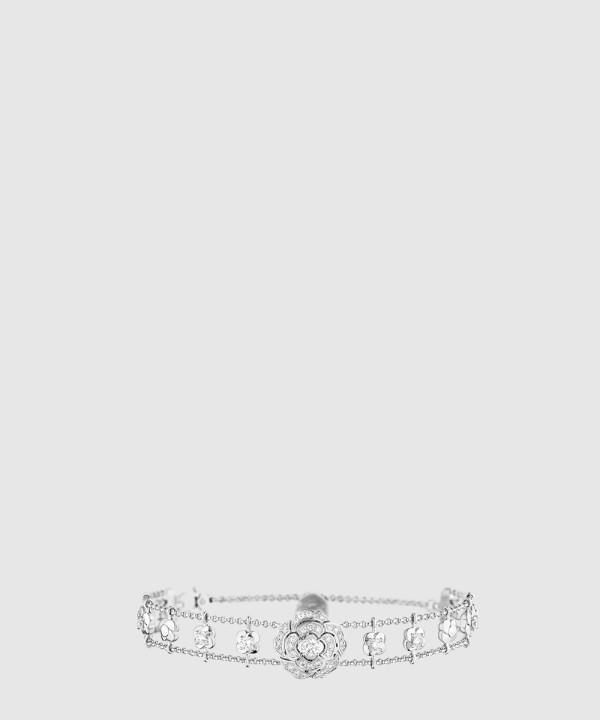 18K 하이엔드 미러급 샤넬 부통 드 카멜리아 브레이슬릿 J12065