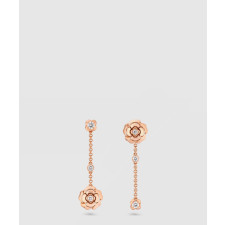 18K 하이엔드 미러급 샤넬 까멜리아 이어링 J12375