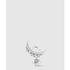 18K 하이엔드 미러급 샤넬 코메트 룬(Comète Lune) 싱글 이어링 J12120