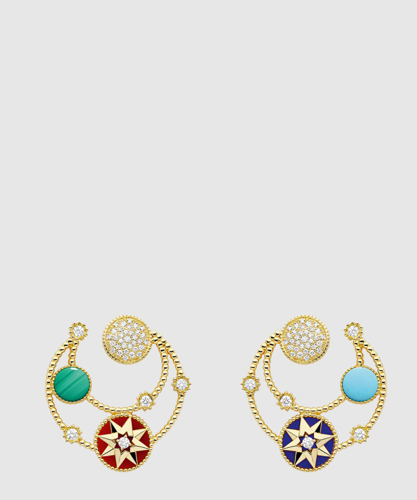 18K 하이엔드 미러급 디올 로즈 드 방(Rose des Vents) 귀걸이 JRDV9