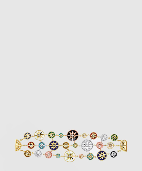 18K 하이엔드 미러급 디올 Rose des Vents 브레이슬릿