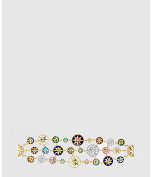 18K 하이엔드 미러급 디올 Rose des Vents 브레이슬릿