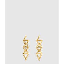 18K 하이엔드 미러급 루이비통 LV 볼트 컬렉션 이어링