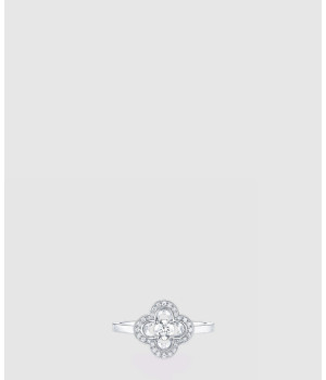 18K 하이엔드 미러급 루이비통 Les Ardentes 라운드 플라워 링 Q9K57A