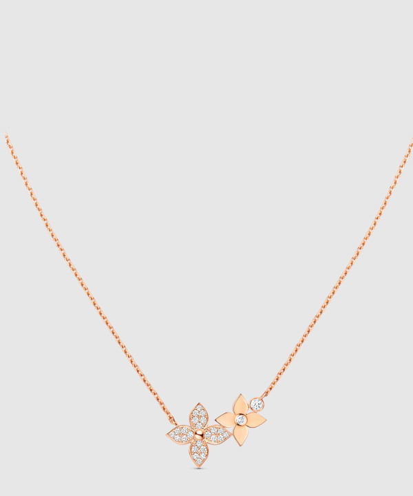 18K 하이엔드 미러급 루이비통 이딜 블라썸 목걸이 Q93689