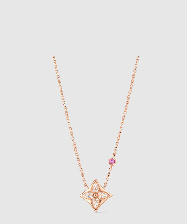 18K 하이엔드 미러급 루이비통 컬러 블라썸 BB 스타 펜던트 Q03274