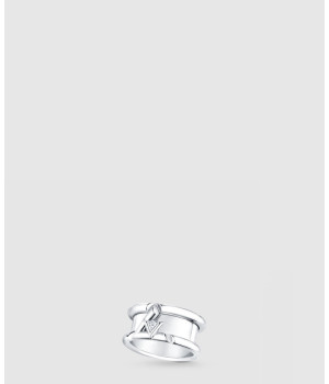 18K 하이엔드 미러급 루이비통 LV 볼트 원 밴드 링 Q9O59A