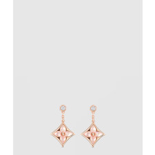 18K 하이엔드 미러급 루이비통 컬러 블라썸 BB 스타 귀걸이 Q96667