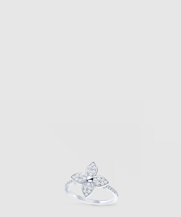 18K 하이엔드 미러급 루이비통 스타 블라썸 반지 Q9O55F