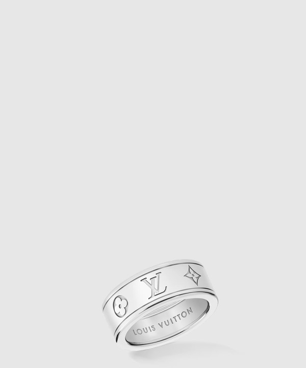 18K 하이엔드 미러급 루이비통 레 가스통 비통 스몰 반지 Q0H43H