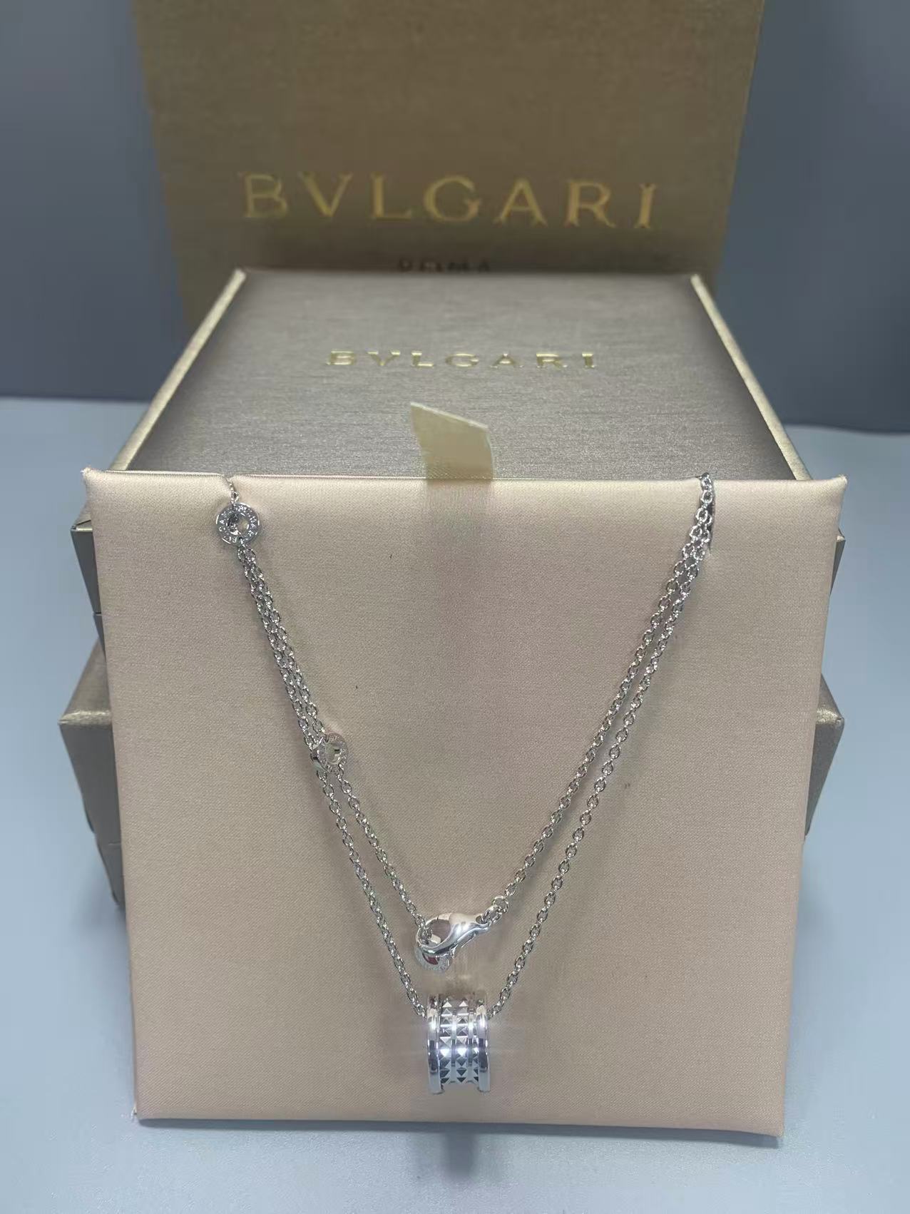 2026년 2월 22일 오*미님 불가리 세이브더칠드런 락 네크리스 검품 및 출고