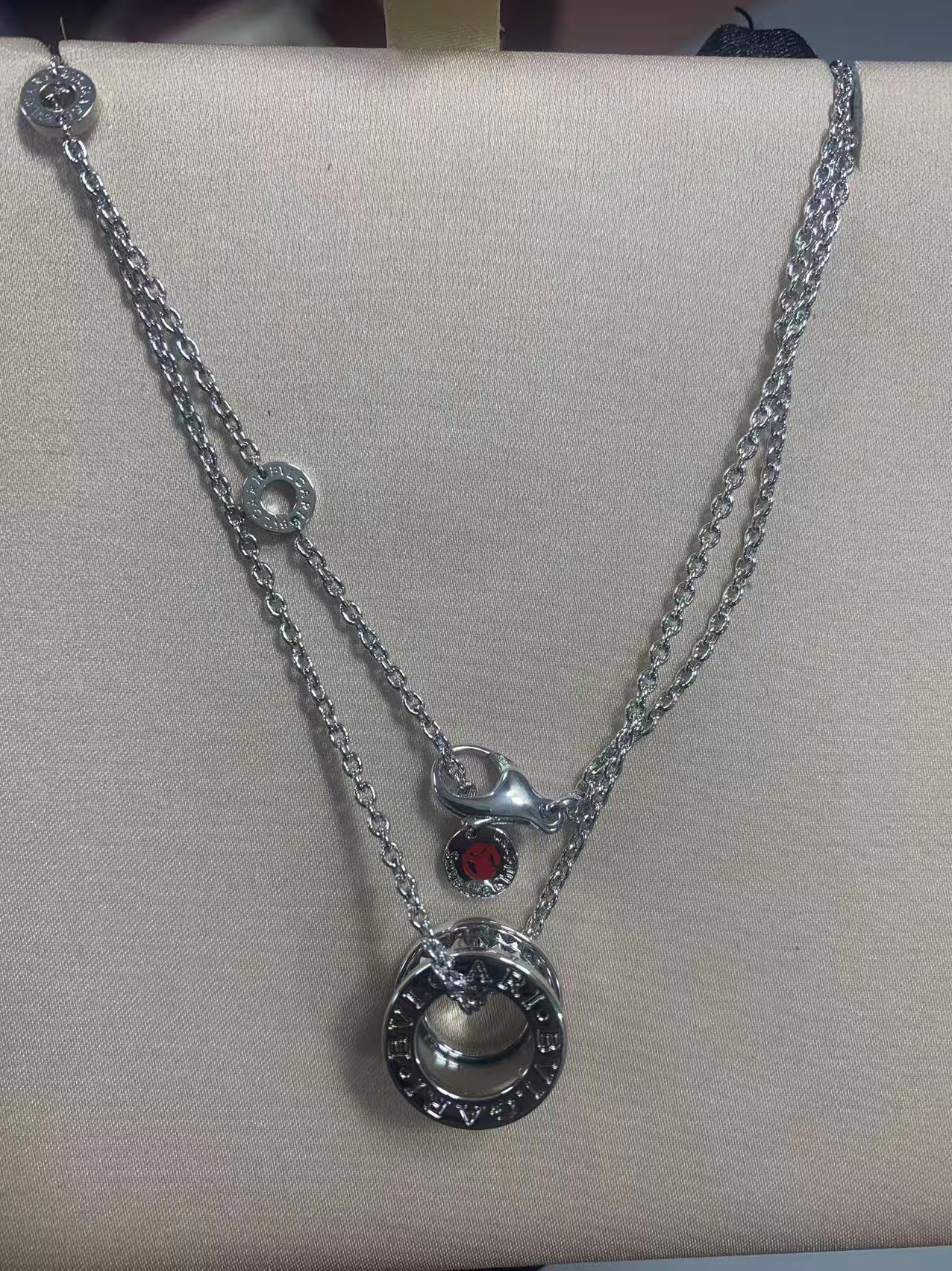 2026년 2월 22일 오*미님 불가리 세이브더칠드런 락 네크리스 검품 및 출고