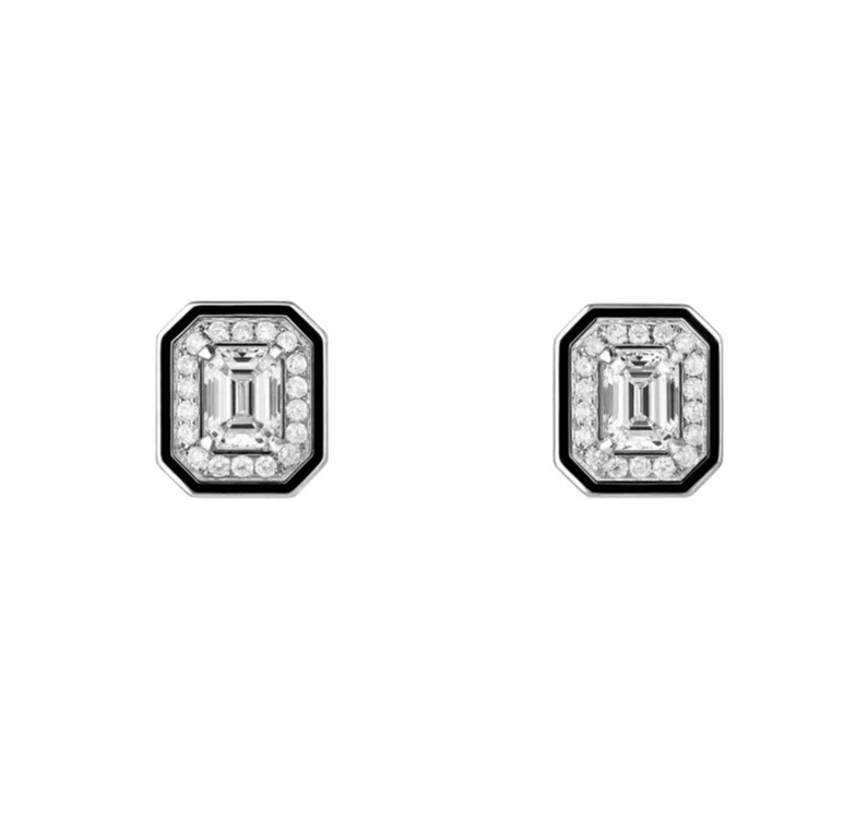 18K 하이엔드 미러급 부쉐론 방돔 리즈레 스터드 이어링 01412