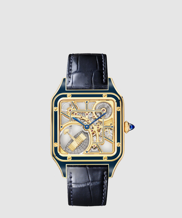 까르띠에 산토스 뒤몽 스켈레톤 31mm WHSA0031