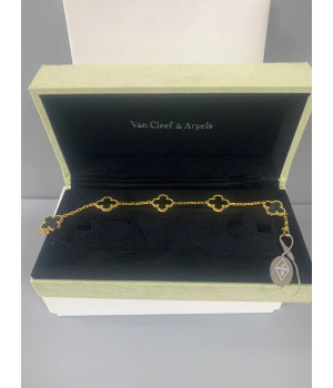 2026년 3월 9일 김* 님 반클리프 알함브라 빈티지 오닉스 5모티브 브레이슬릿 검품 및 출고