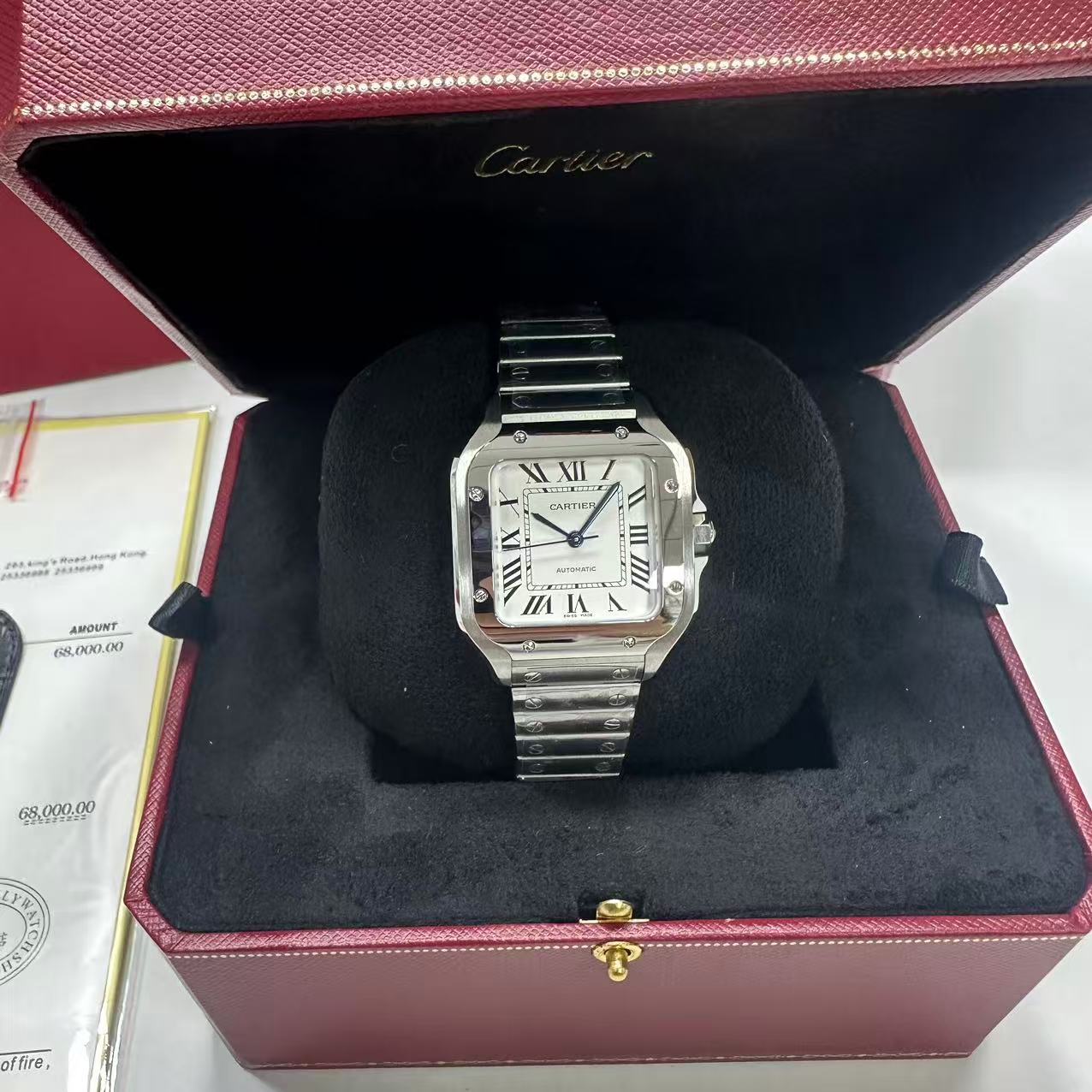 2026년 3월 15일 이*화 님 까르띠에 산토스 검품 및 출고