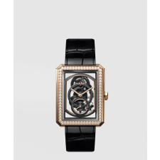 샤넬 보이프렌드 스켈레톤 워치 H6595